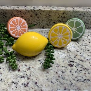 Lemon, lime, orange Target brand 4 pc set